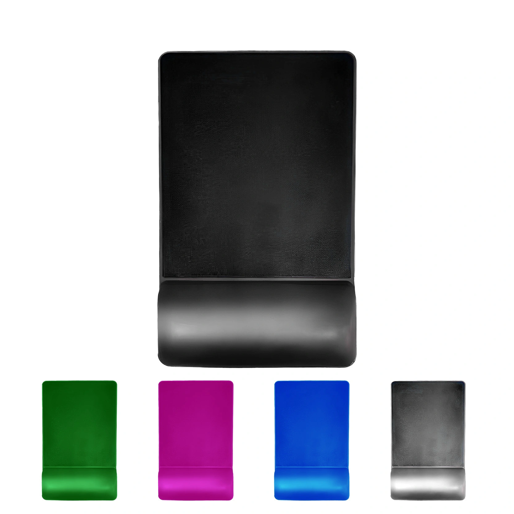 KLH-3122L SoftSkin Mouse Pad with PU Leather Surface & Gel Wrist Support 297×210×23mm | Enhanced Surface for Precision & Comfort 1