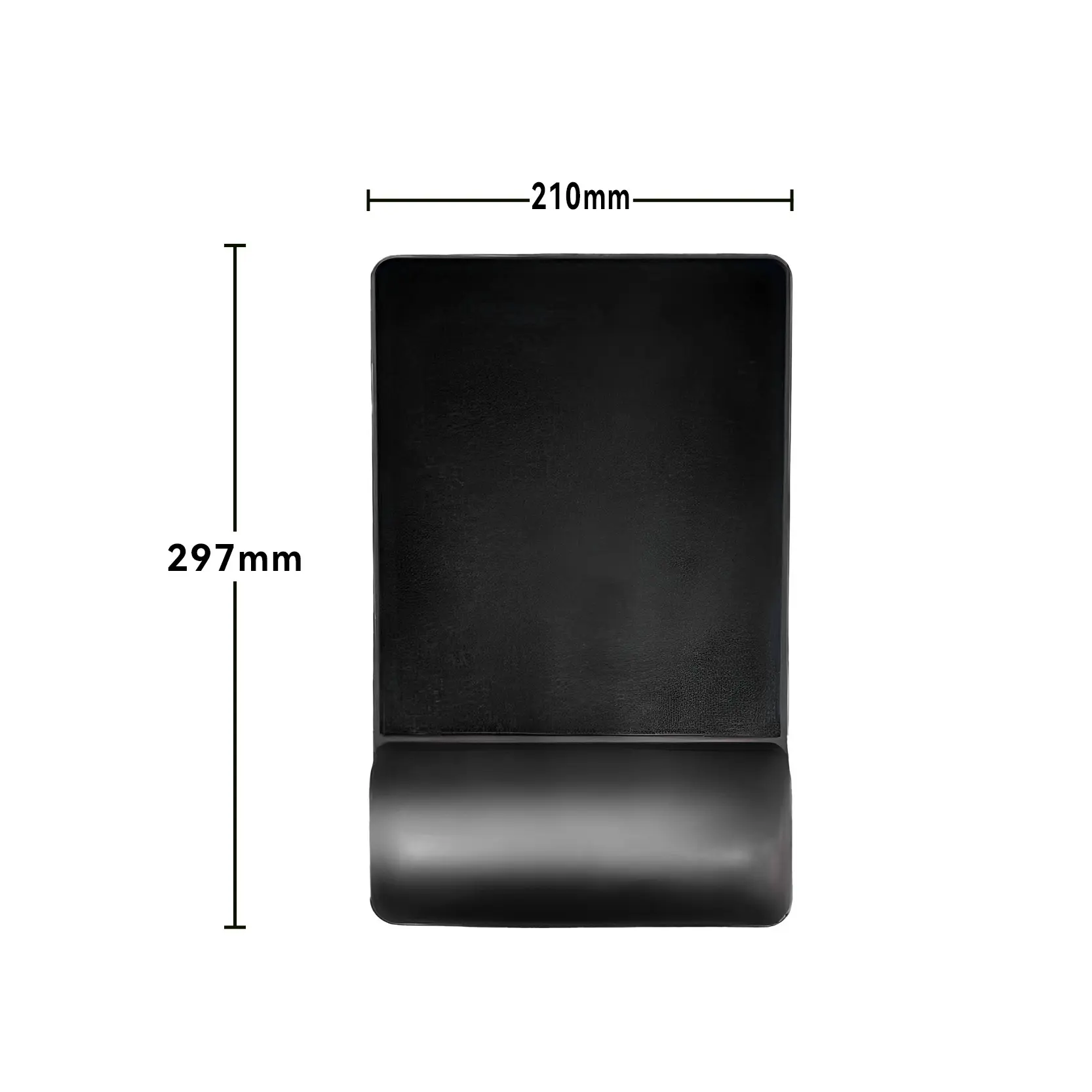 Leather Mouse Pad with Wrist Rest Factory for Reducing Wrist Fatigue 4