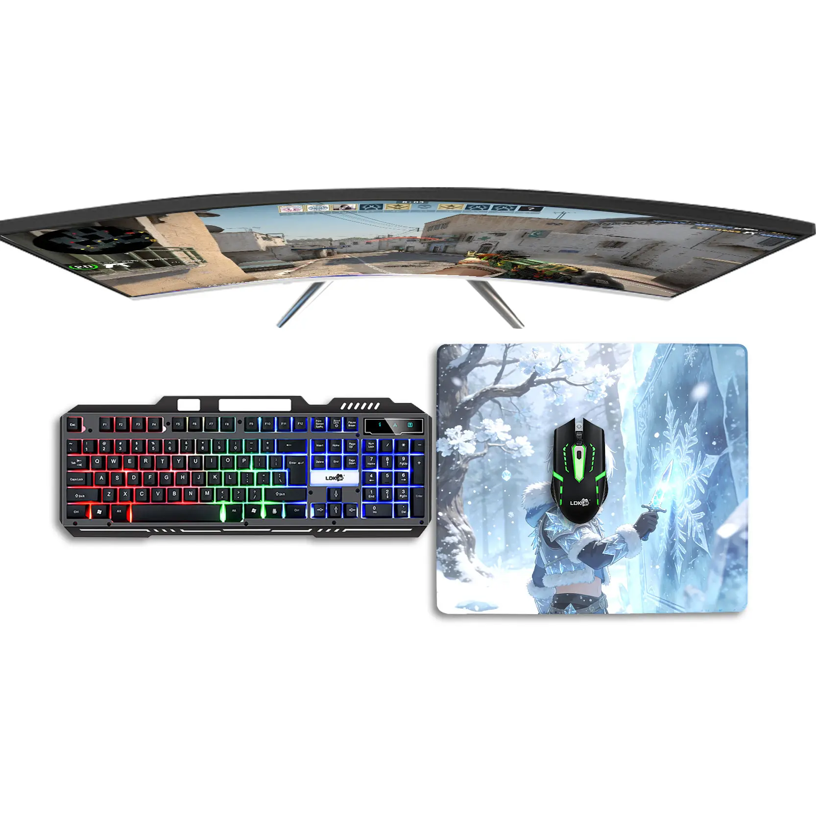 Glass Gaming Mousepad Supplier for Gaming 6