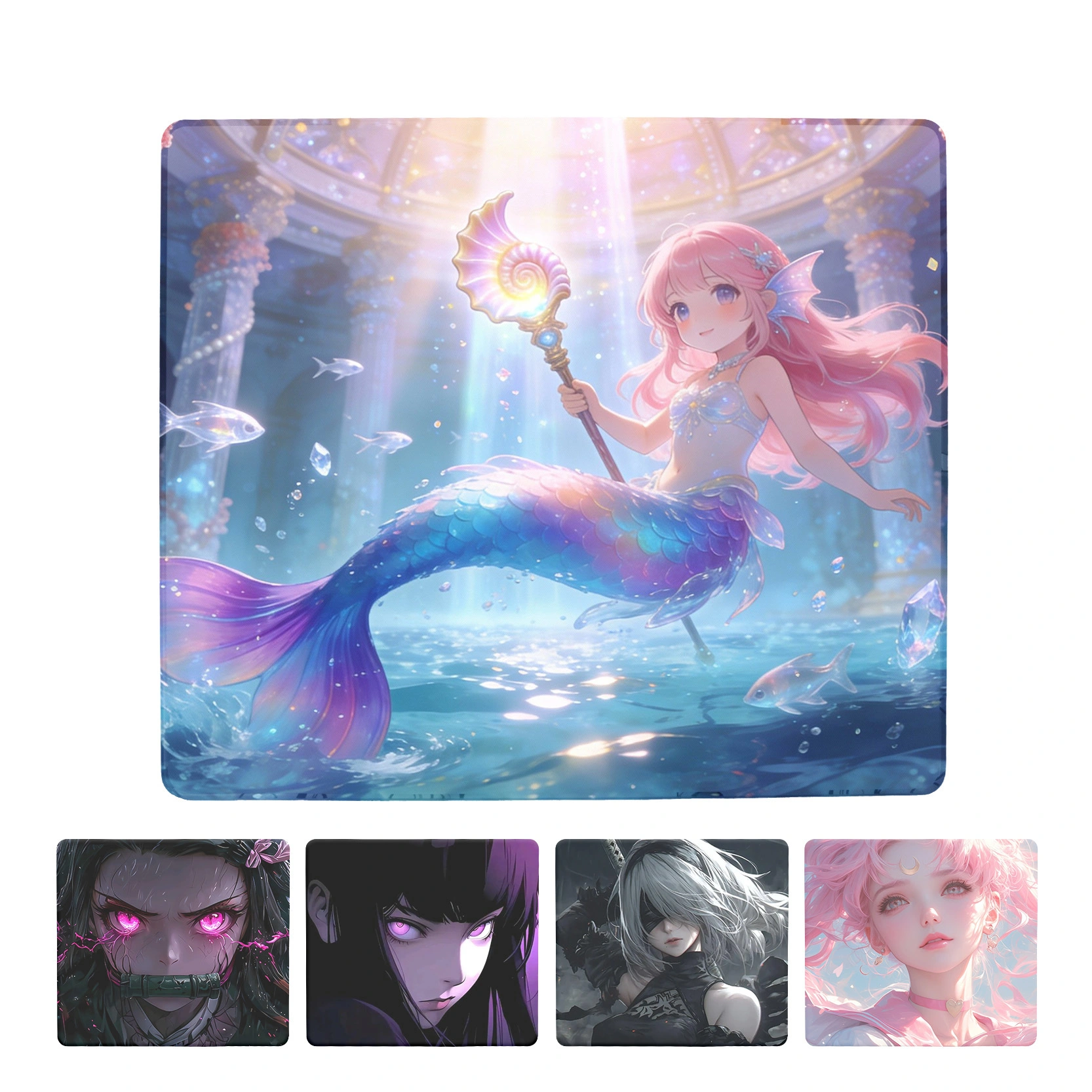 Glass Gaming Mousepad with Silicone Base - Ultimate Speed & Precision3 1