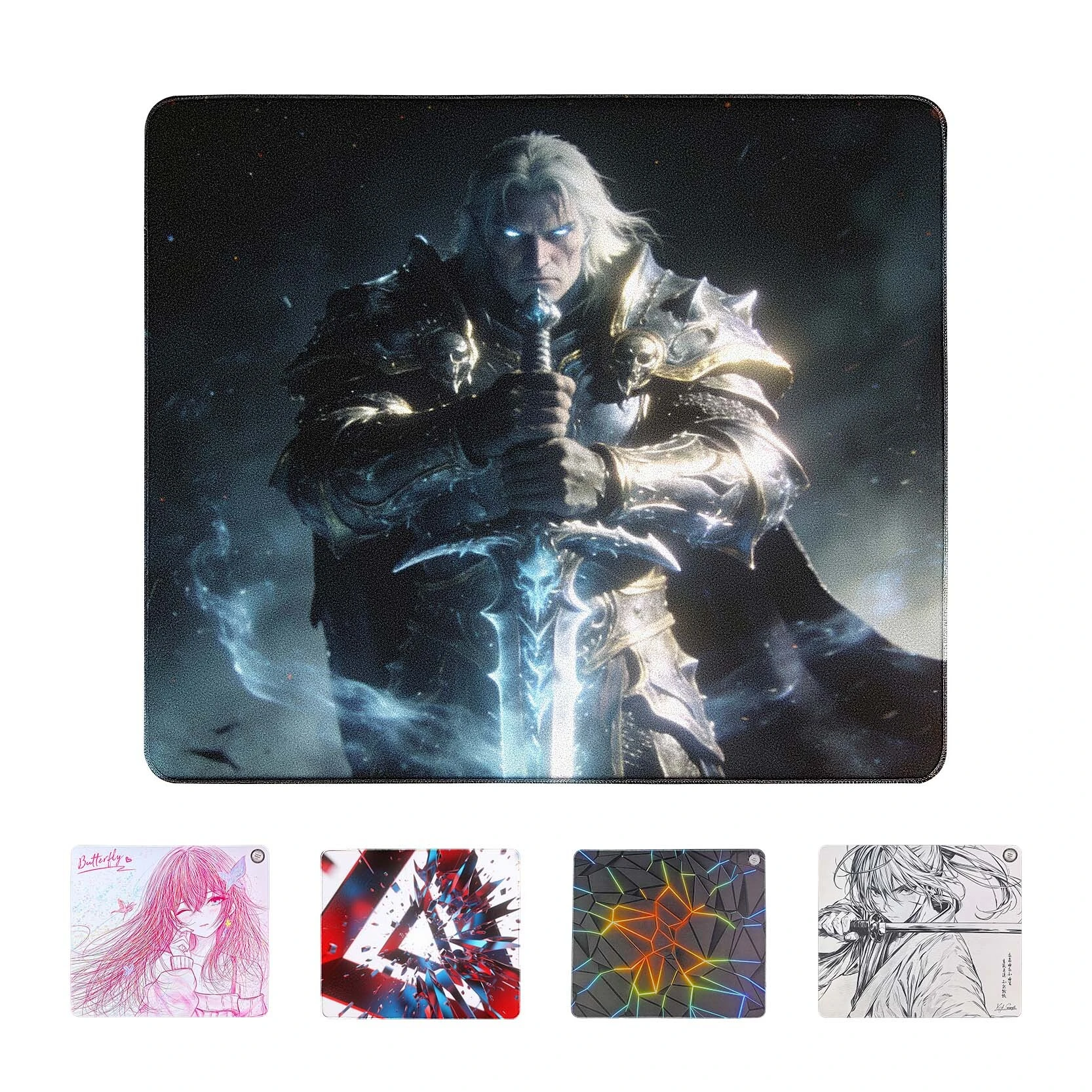 PORON 베이스가 장착된 초고밀도 자카드 컨트롤 게이밍 마우스 패드 - 모든 미세 움직임을 마스터하세요 1