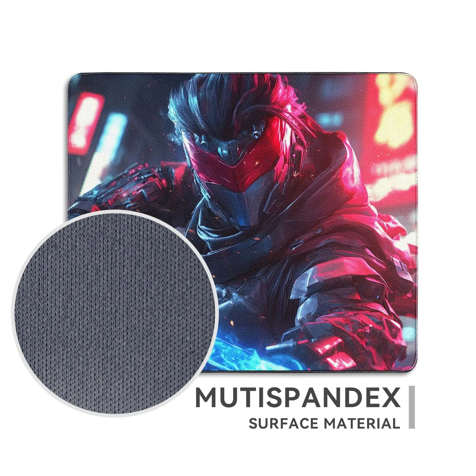 Esports fabric mouse pad, smooth precise, locked-edge durable