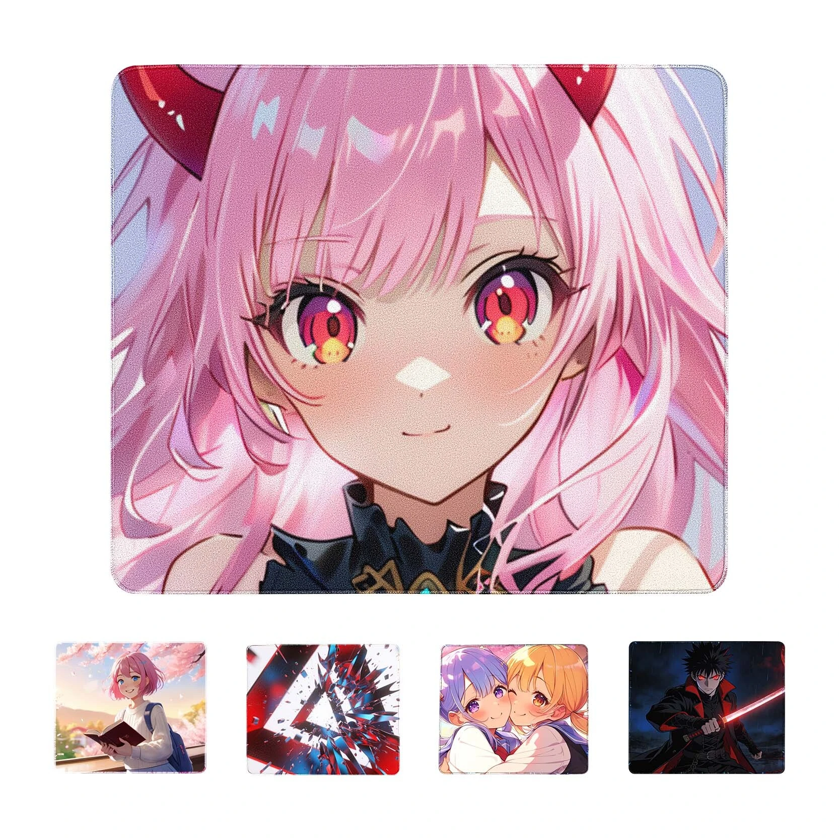 KAL Gaming Mouse Pad Lycra Surface Rubber Base Precision Control Waterproof Custom Size