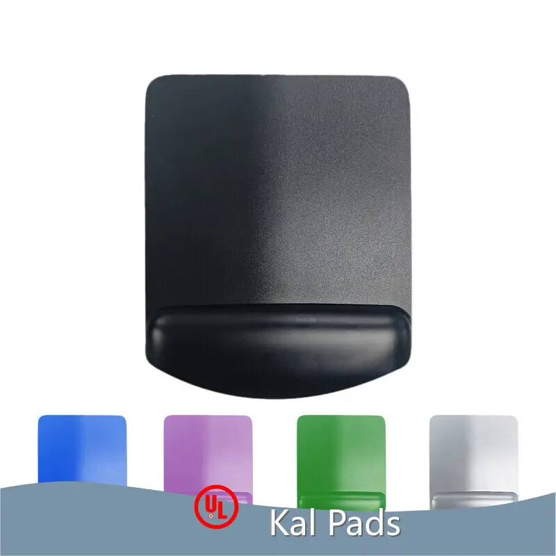 Leather Mouse Pad with Wrist Support Leather Mouse Pad Wrist Rest Wholesale - Kal Pads 1