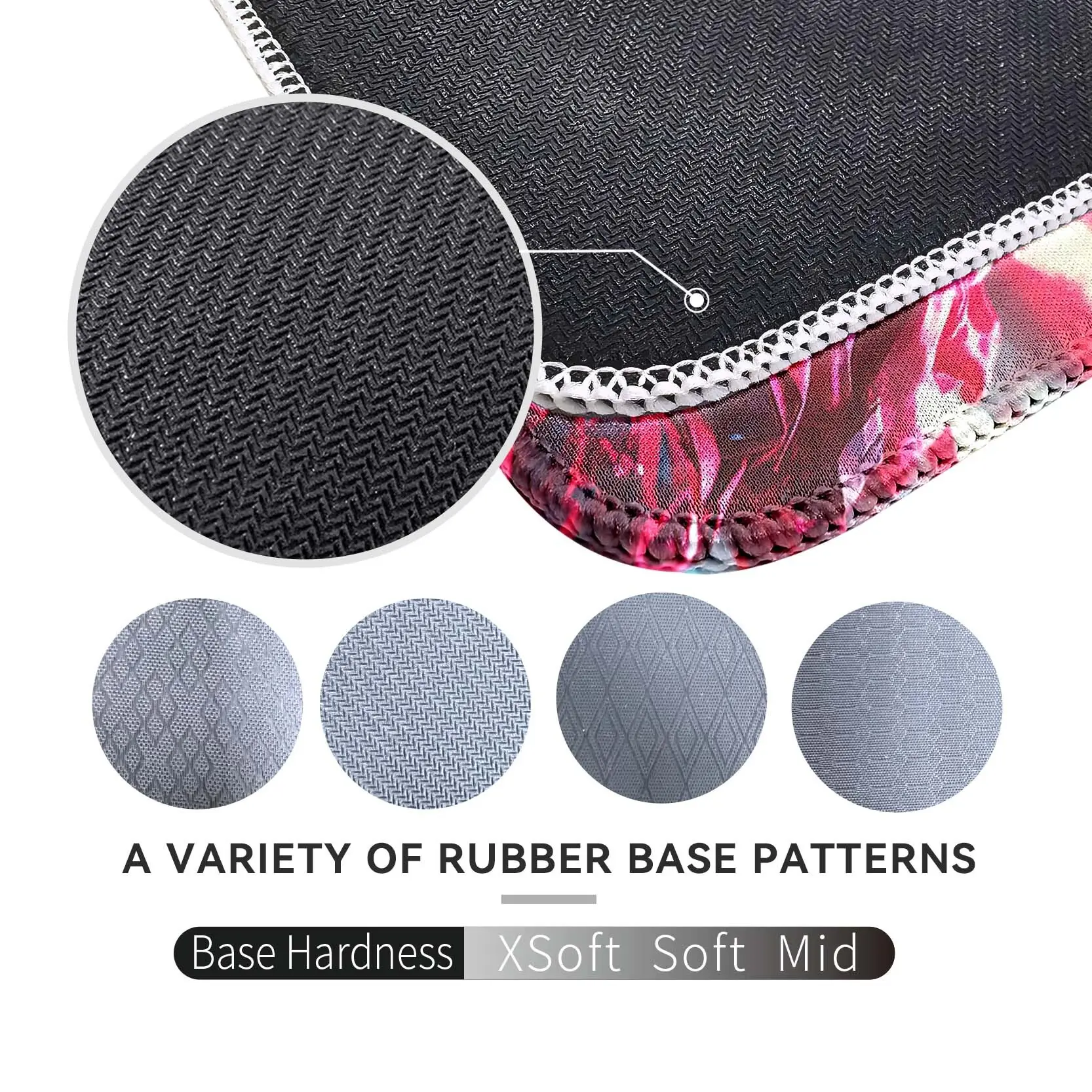 OEM & ODM Mouse Rubber Pad Supply for Esports Gaming 5