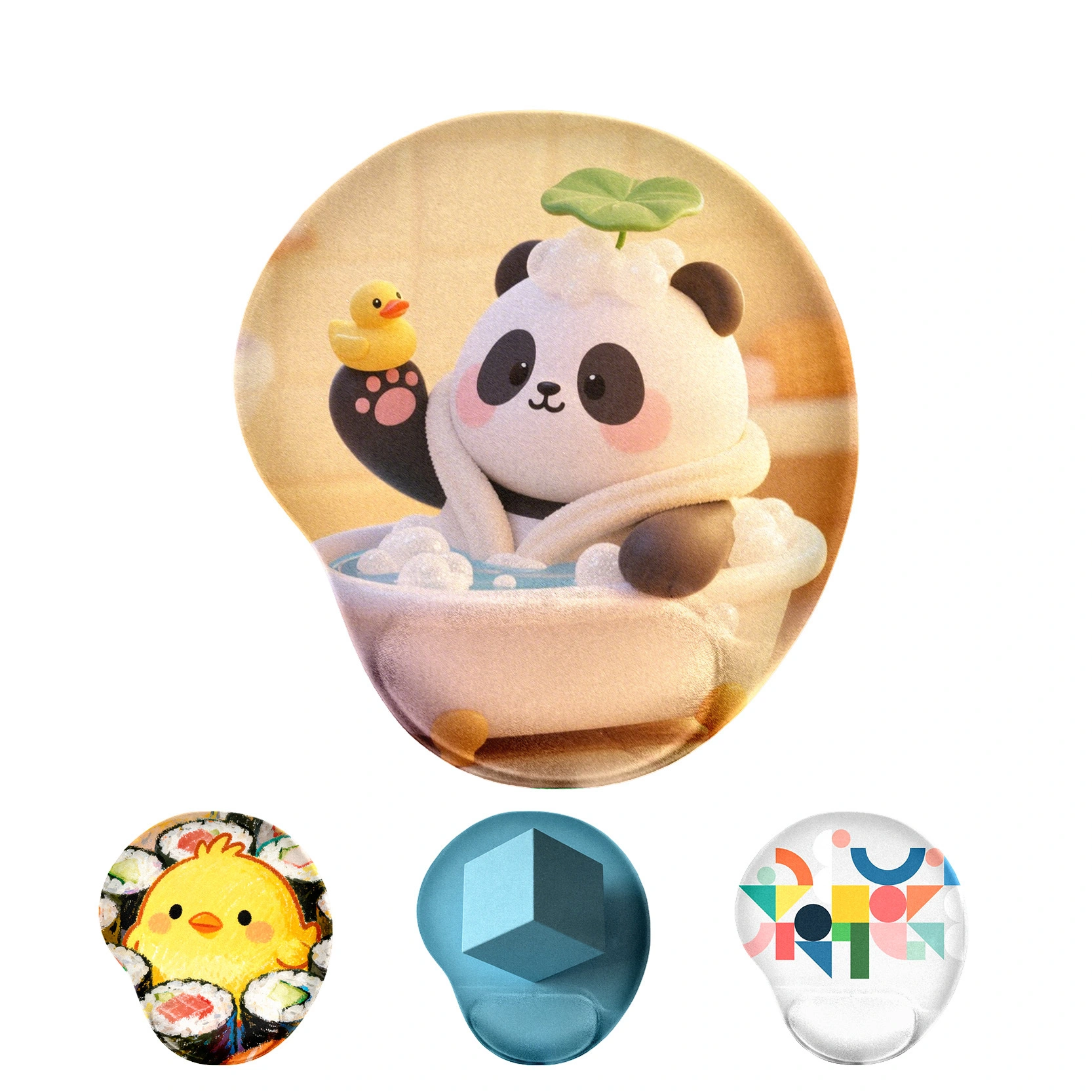 KAL ergonomic mouse pad non-slip rubber base