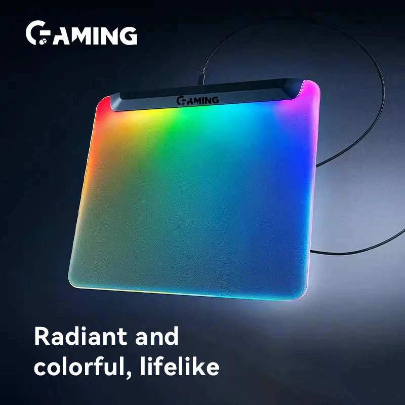 Large RGB Gaming Mouse Pad with 14 Lighting Modes Anti-Slip Rubber Base 1