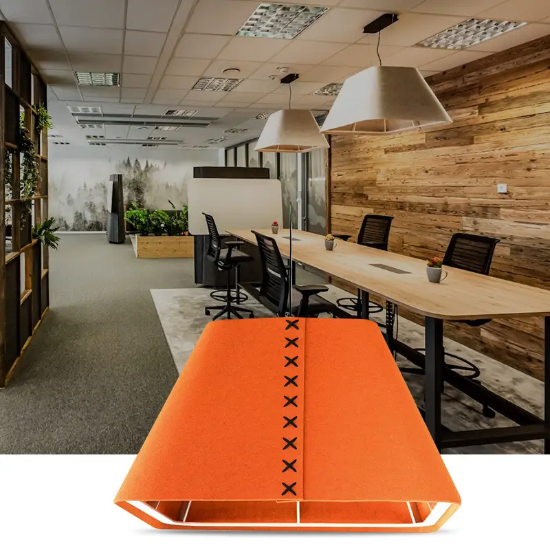 Rooaoo PET Acoustic and Lighting Performance Pendant Lights for room 1