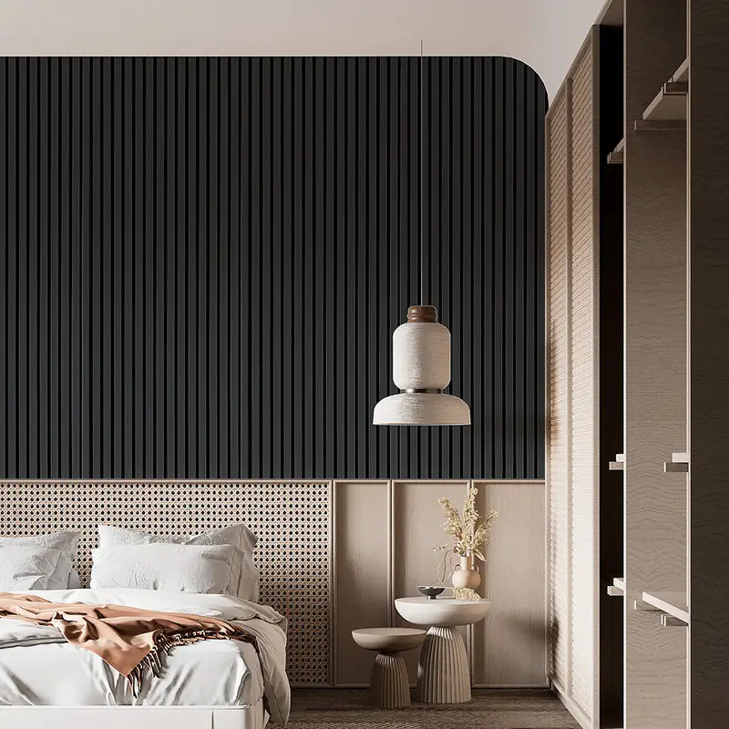 Walnut Wall Slats by ROOAOO 2