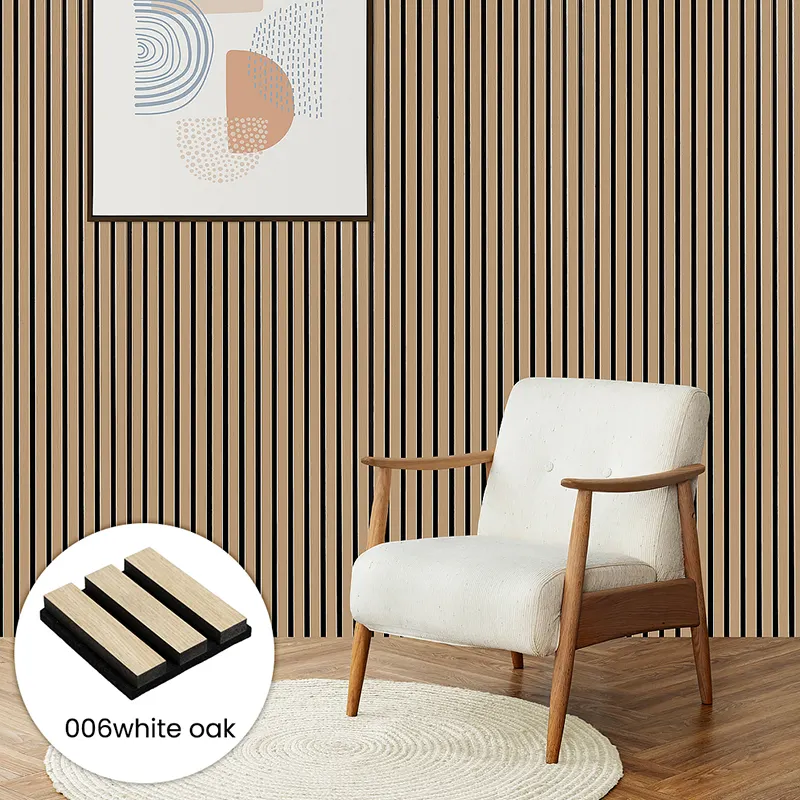 ROOAOO Oak Slat Wall Panel Manufacturers 3