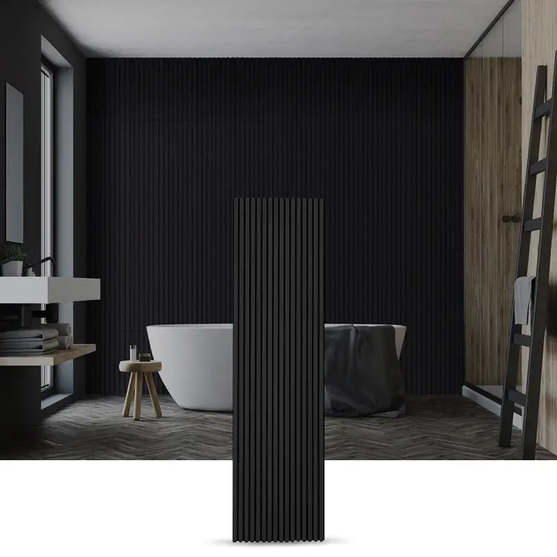 Chinese Manufacturer 3 Sides PVC Veneer Different Finishes Soundproof Acoustic Panel Hot Selling 1