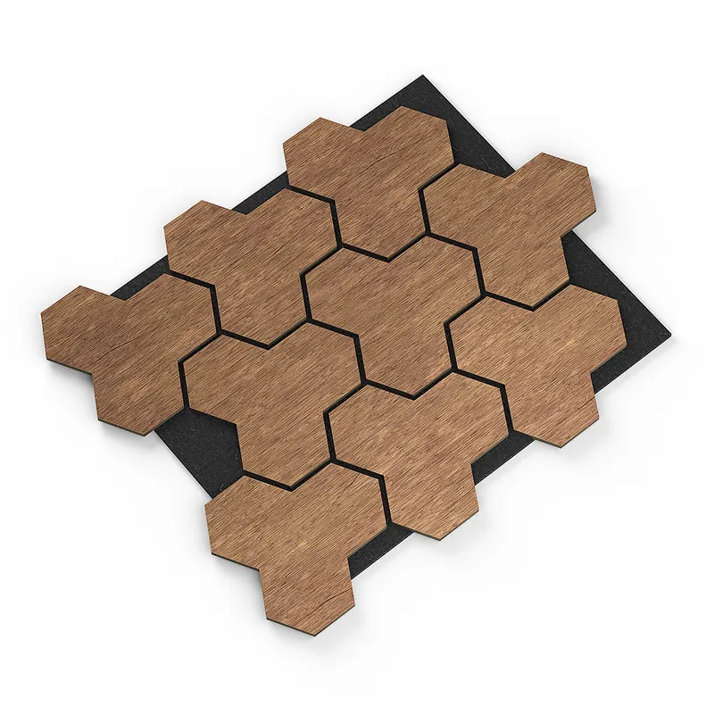 Wood Slat Acoustic Panels New Design Akupanel Wholesale - ROOAOO 5