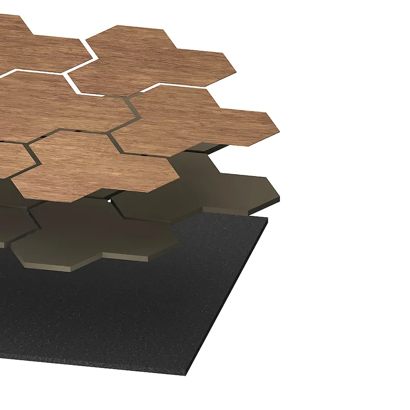 Wood Slat Acoustic Panels New Design Akupanel Wholesale - ROOAOO 3