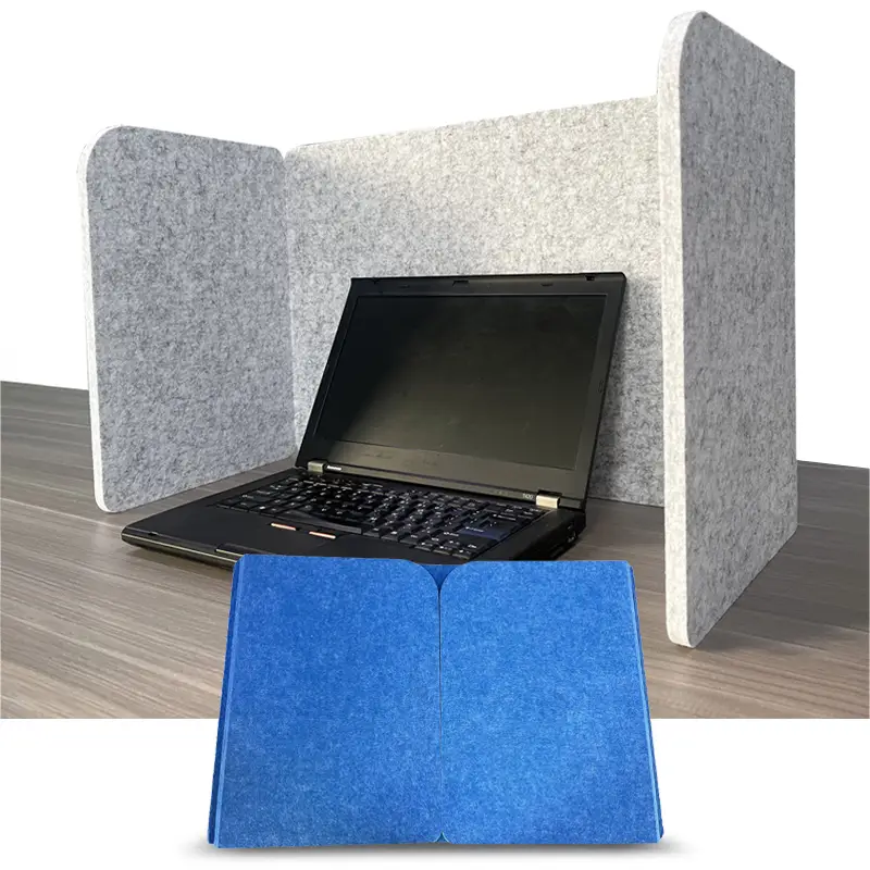 manufacturer direct supply, desk divider privacy and sound insulation PET panel-ROOAOO 1