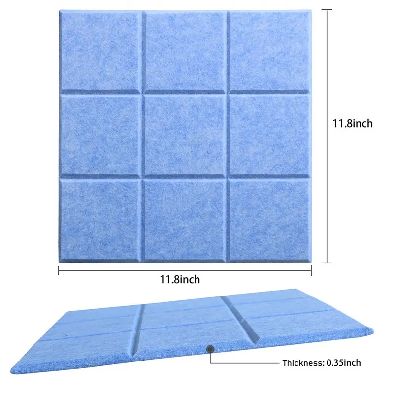 ROOAOO Acoustic Tiles for Soundproofing Acoustic Tiles for Soundproofing Factory 4