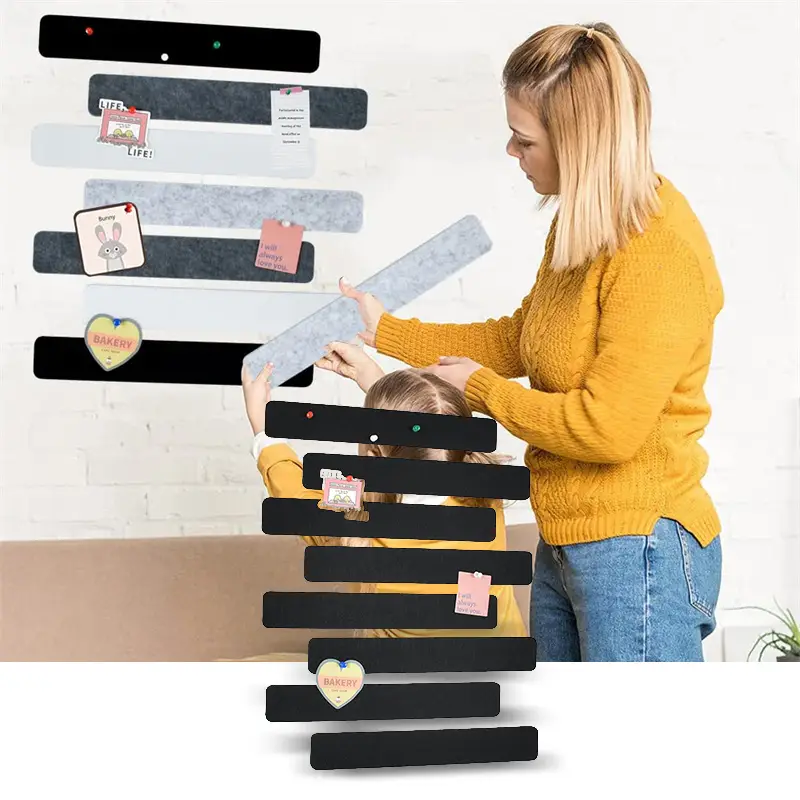 Rooaoo Easy DIY Felt Acoustic Wall Panel Soundproof 100% Pet Acoustic Panel for Home Decor 1