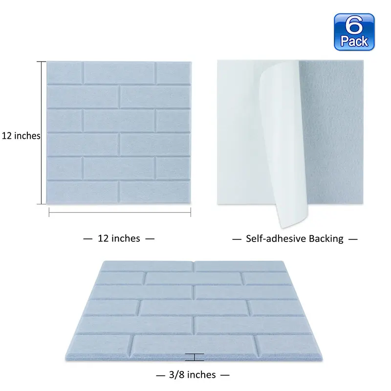 ROOAOO Wall Soundproofing Tiles Wall Soundproofing Tiles Supply 7