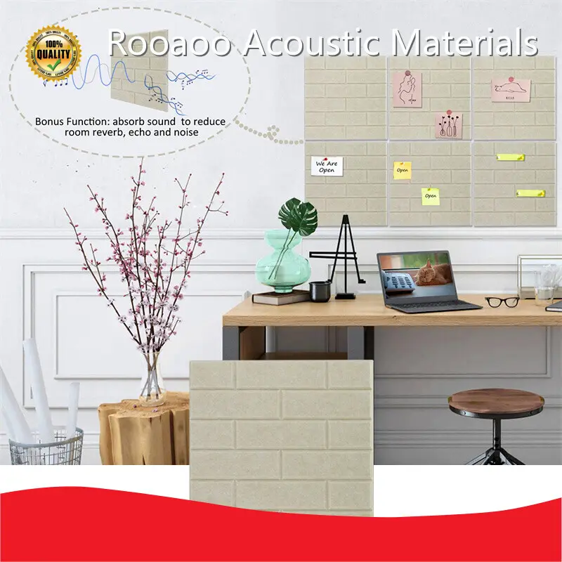 ROOAOO Wall Soundproofing Tiles Wall Soundproofing Tiles Supply 1
