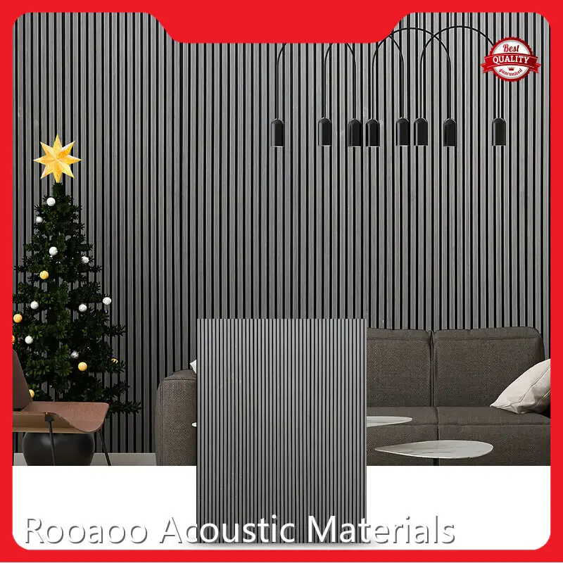 Wood Slat Wall Panel Akupanel Wholesale - ROOAOO 1