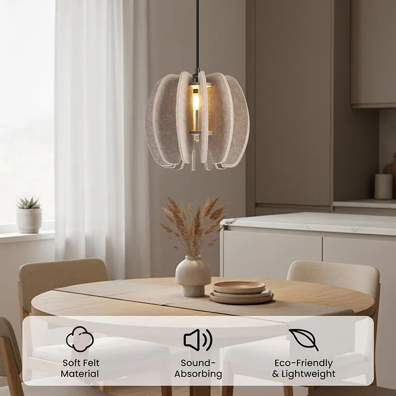 Acoustic Lampshade Acoustic Panel Wholesale - ROOAOO 4
