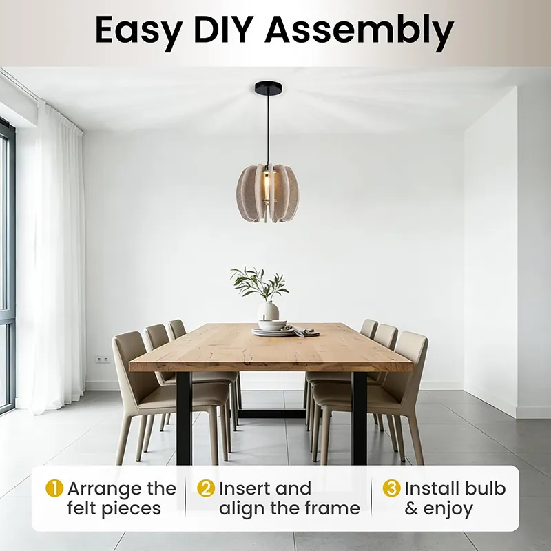 Acoustic Lampshade Acoustic Panel Wholesale - ROOAOO 5