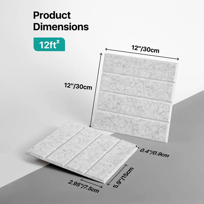 Sound Absorbing Wall Tiles by ROOAOO 2