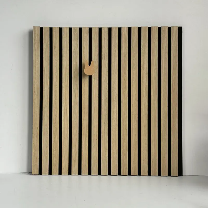 Adorable Cartoon Bunny Shape Hooks for Wood Slat Panel Playful Nursery Wall Solutions from RooAoo Manufacturer 1