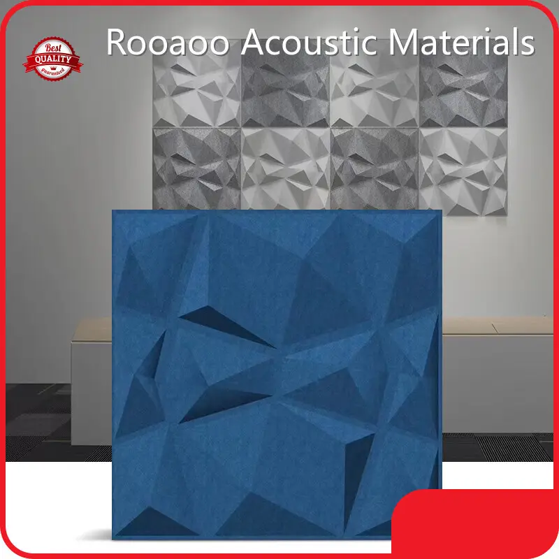 Acoustic Panels for Public Facilities Acoustic Wall Tile Wholesale - ROOAOO 1