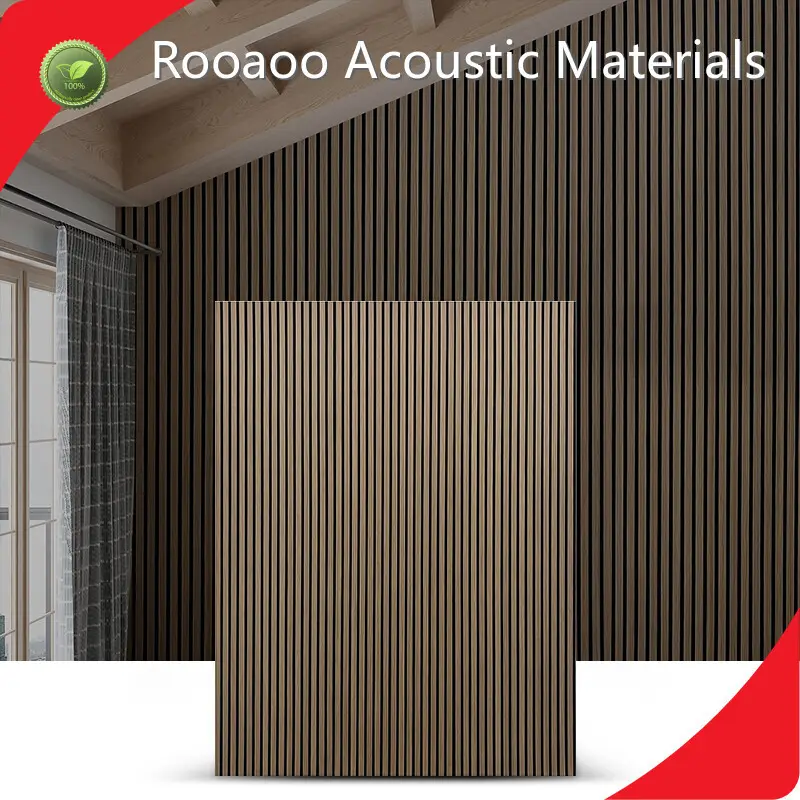 1 Side Akupanel Walnut Slat Panels Manufacturers 1
