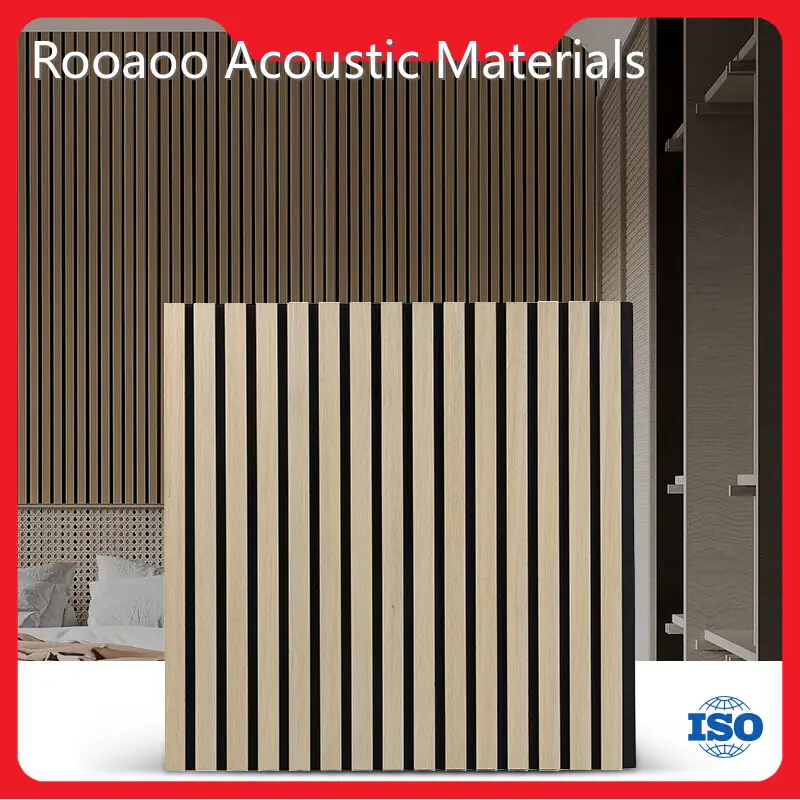 ROOAOO Acoustic Slat Wood Wall Panels Acoustic Slat Wood Wall Panels Suppliers 1