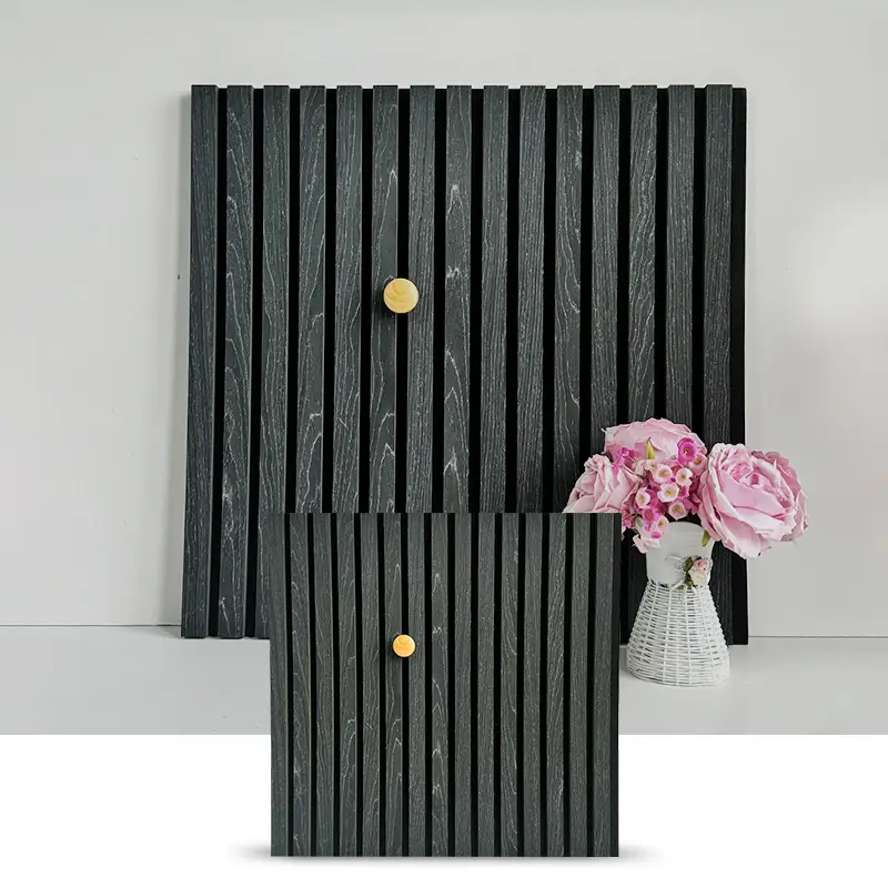 High Quality Classic Round Oak Wood Hook for Acoustic Slat Panels with Versatile Storage Solutions from RooAoo Manufacturer 1