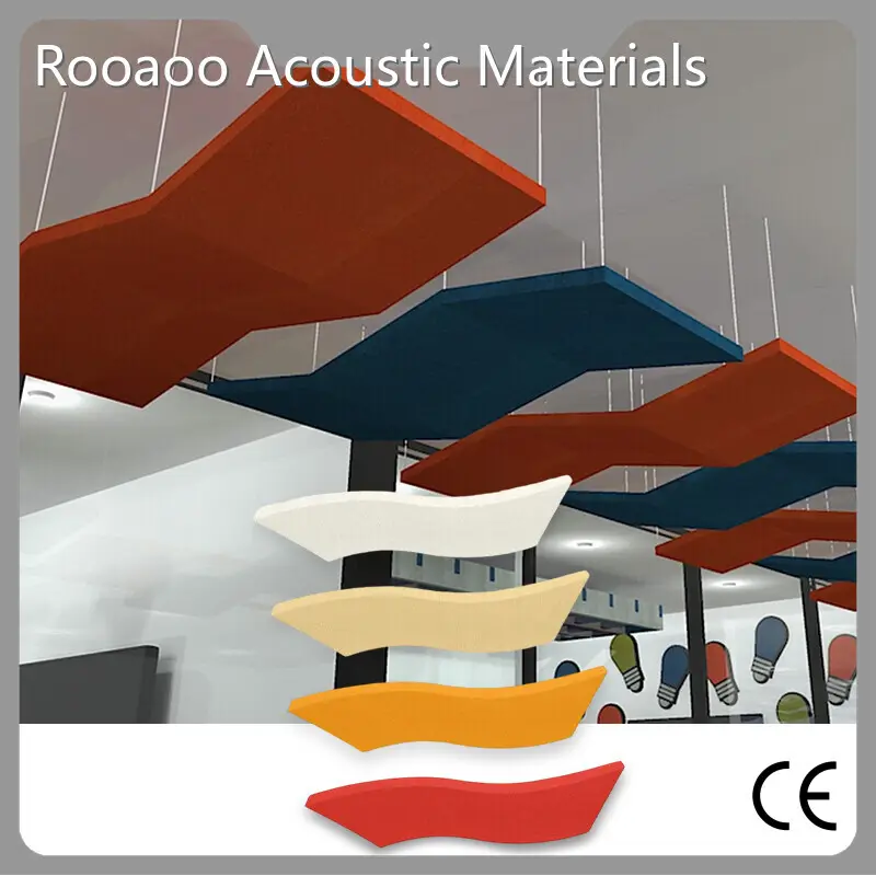 Suspended Acoustic Ceiling Panels Acoustic Ceiling Wholesale - ROOAOO 1