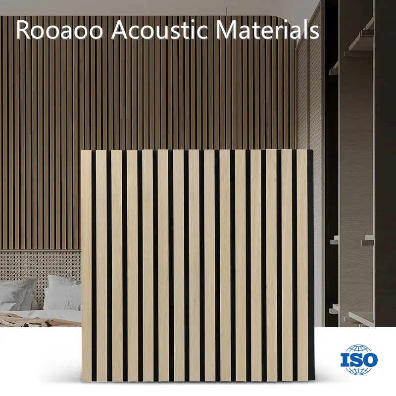 ROOAOO Oak Slat Wall Panel Manufacturers 1