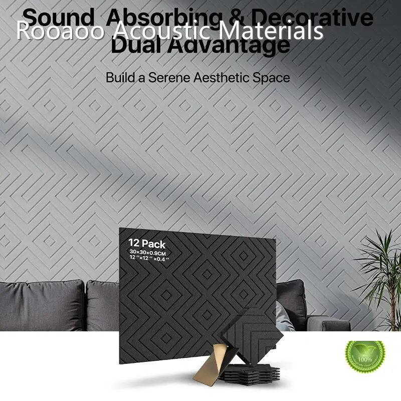 Acoustic Tiles Decorative Acoustic Wall Tile Wholesale - ROOAOO 1