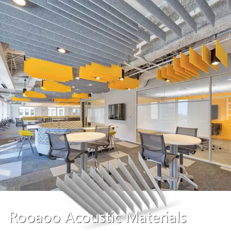 ROOAOO Acoustic Ceiling Panels Suppliers 1