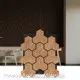 ROOAOO Custom Wood Slat Wall Custom Wood Slat Wall Factory 1