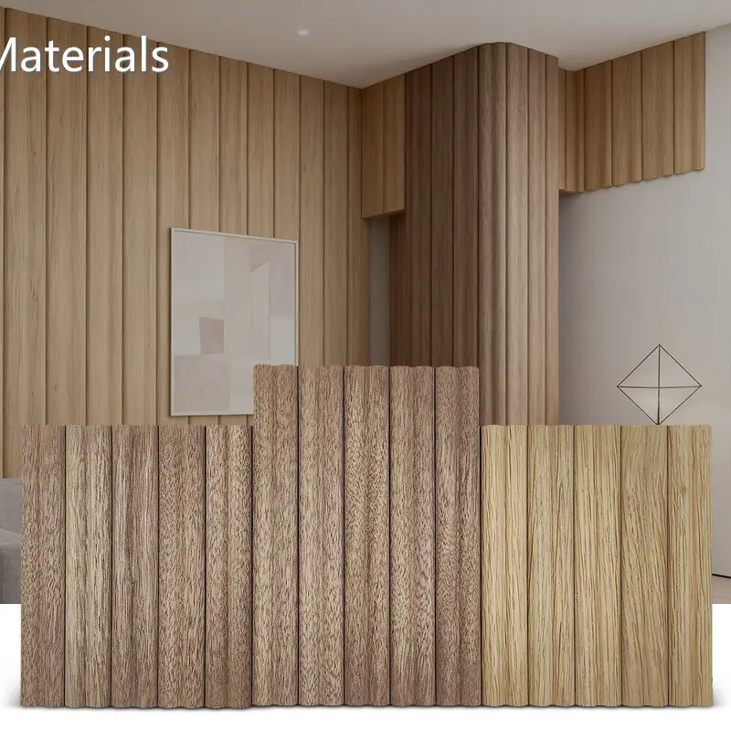 Walnut Wall Slats Akupanel Wholesale - ROOAOO 1