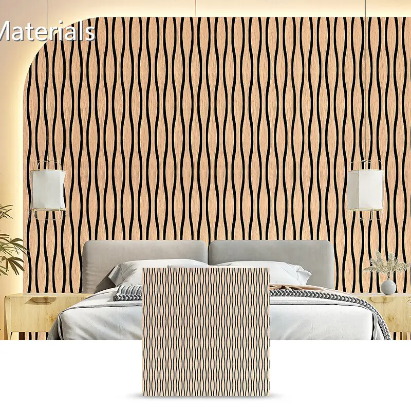 Acoustic Slat Wood Wall Panels New Design Akupanel Wholesale - ROOAOO 1