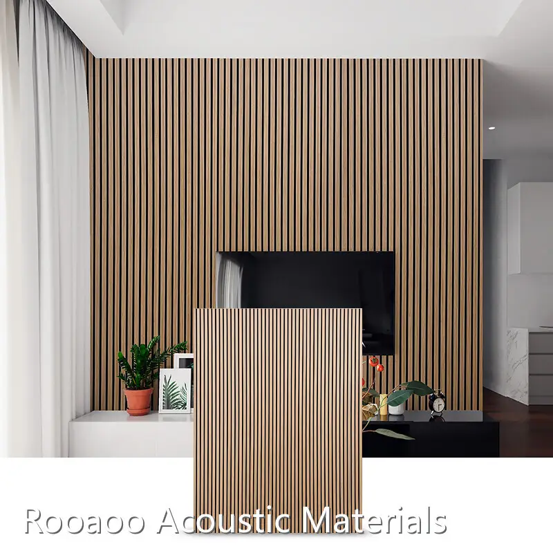 ROOAOO Wood Slat Acoustic Panels Suppliers 1