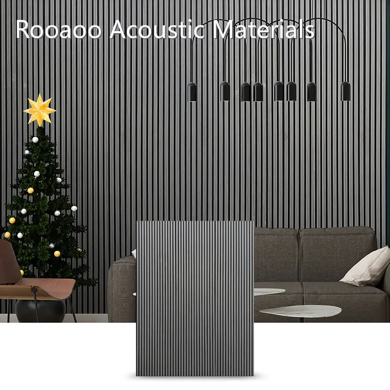 New Acoustic Slat Wood Wall Panels Company 1