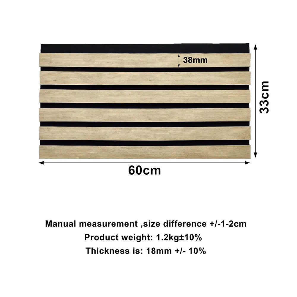 Wide Slat Acoustic Wall Panel 1
