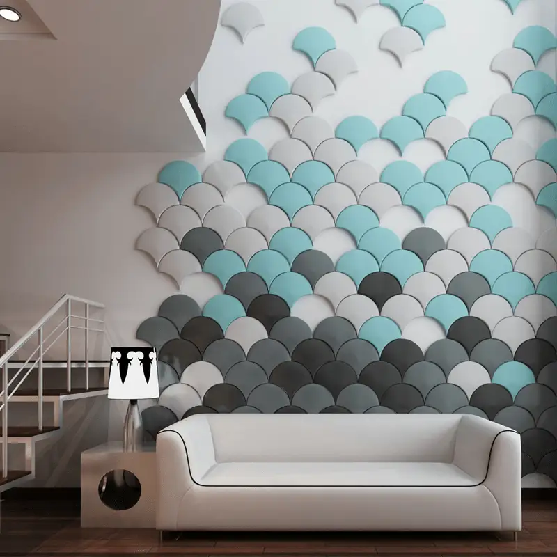 3D Mould Design Acoustic Wall Panels 1