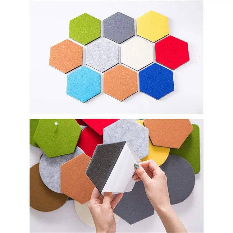 Soundproof Hexagon Pin Board 1