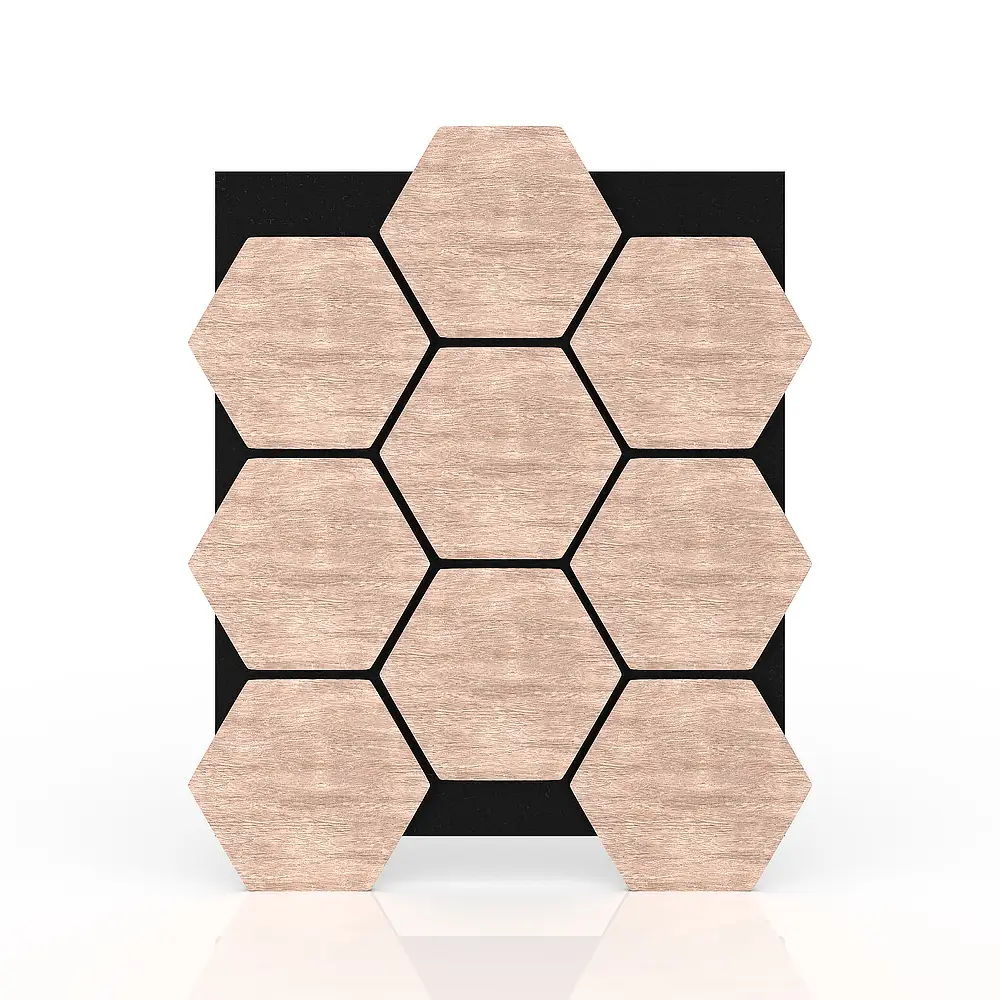 Hexagon Wood Acoustic Panel 1