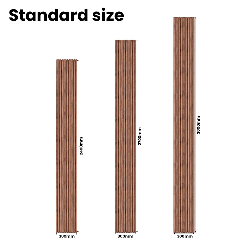 Square MDF Flexible Wood Acoustic Wall Panel 1