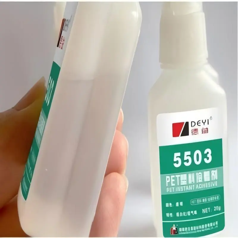 Single Component PET Adhesive AB Epoxy Glue With 60-120CPS Viscosity 3-10S Curing Time 1
