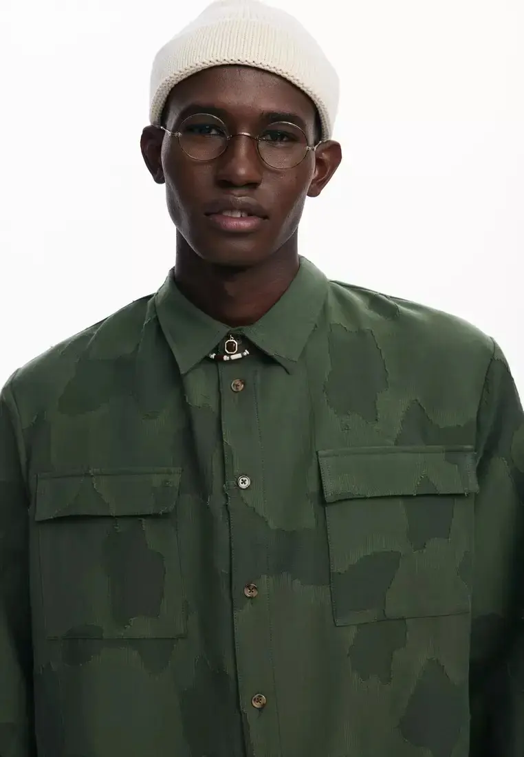 Custom Cotton T Shirt​ Camo T-Shirt Wholesale - UNIT-100 3