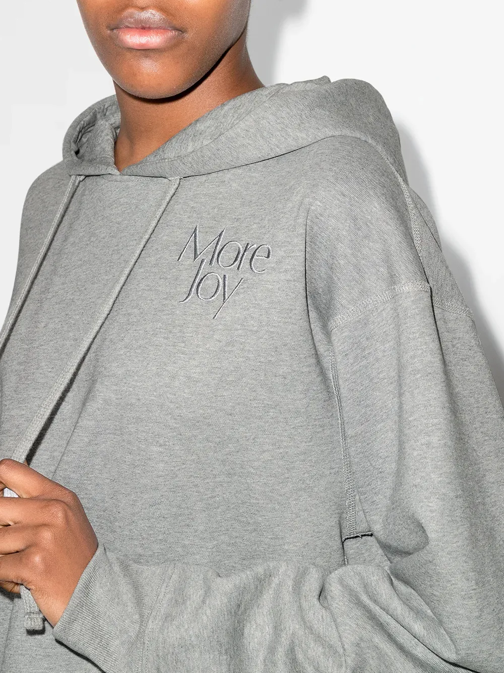 Black Crop Hoodie​ by UNIT-100 2