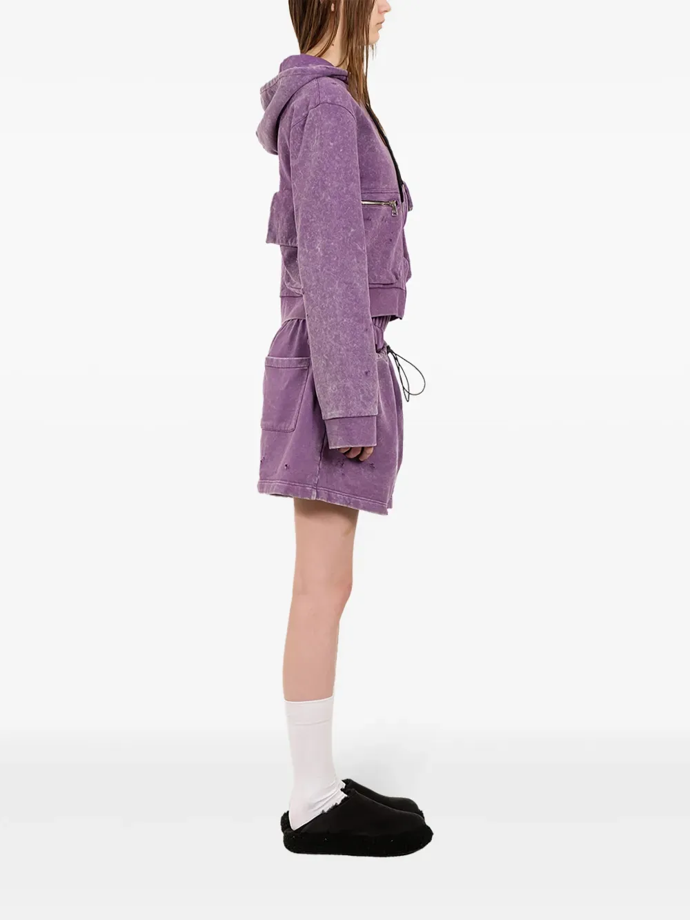 Black Crop Hoodie​ Crop Hoodie Wholesale - UNIT-100 7