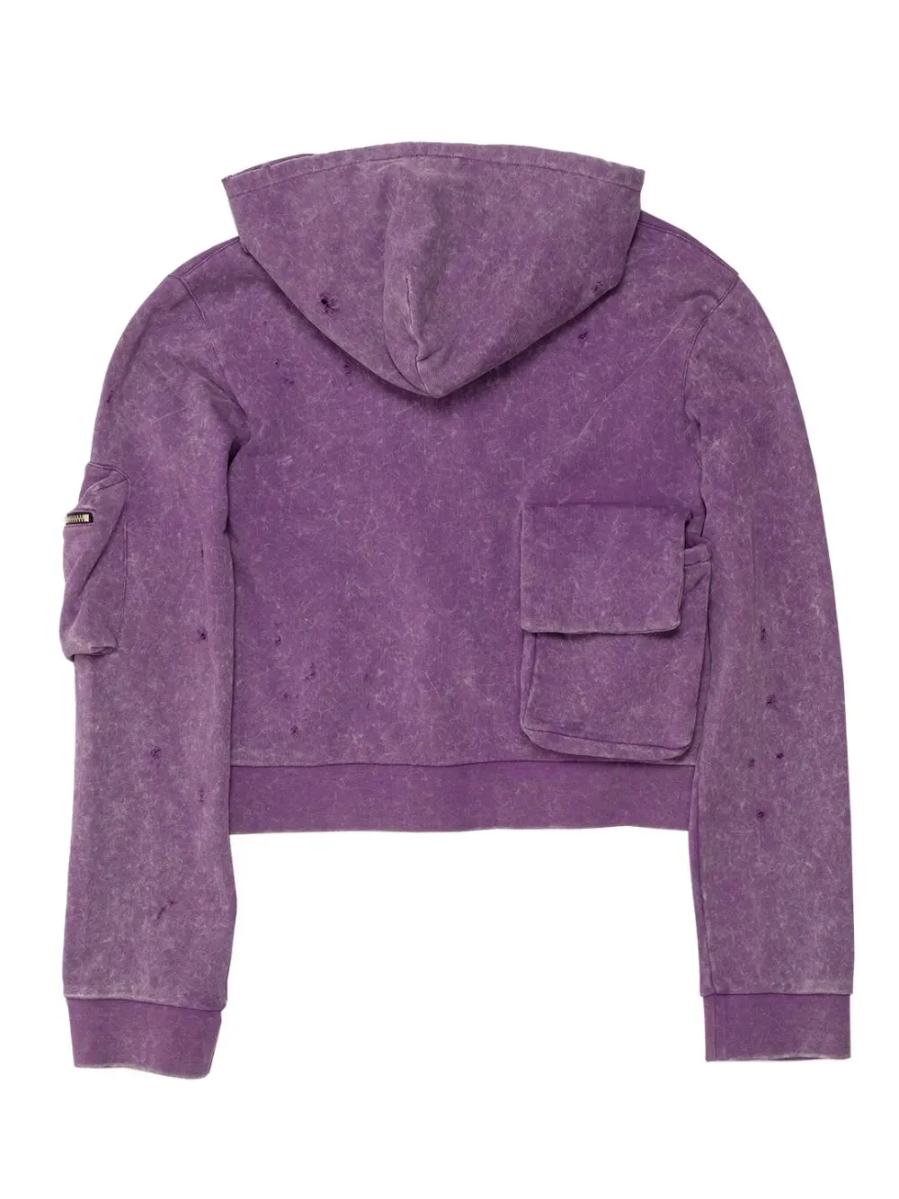 Black Crop Hoodie​ Crop Hoodie Wholesale - UNIT-100 2